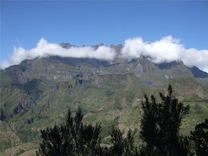 Piton des Neiges Volcano Reunion